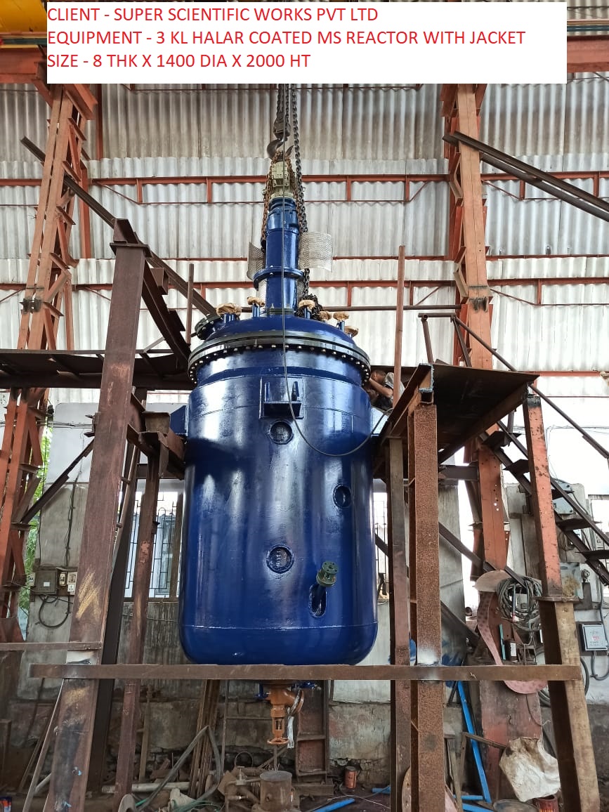 3 KL reactor with jacket